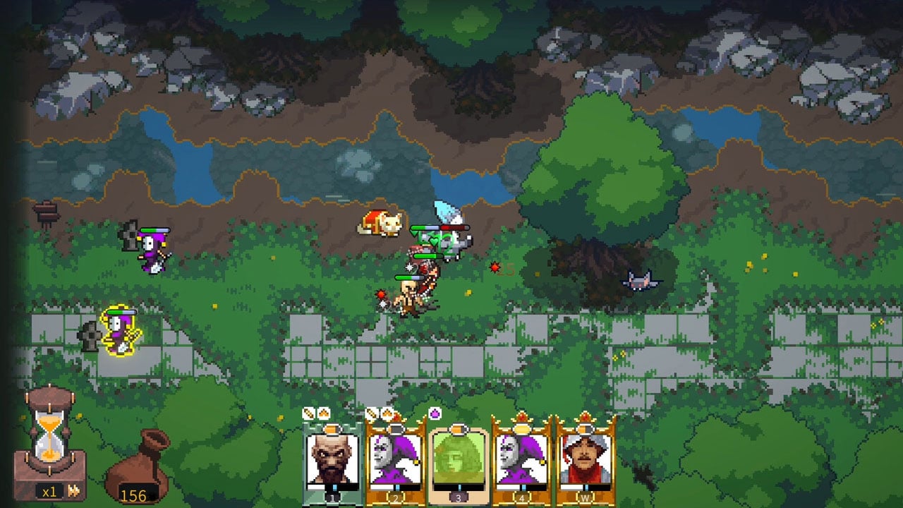 勇者の終盤：オートバトル