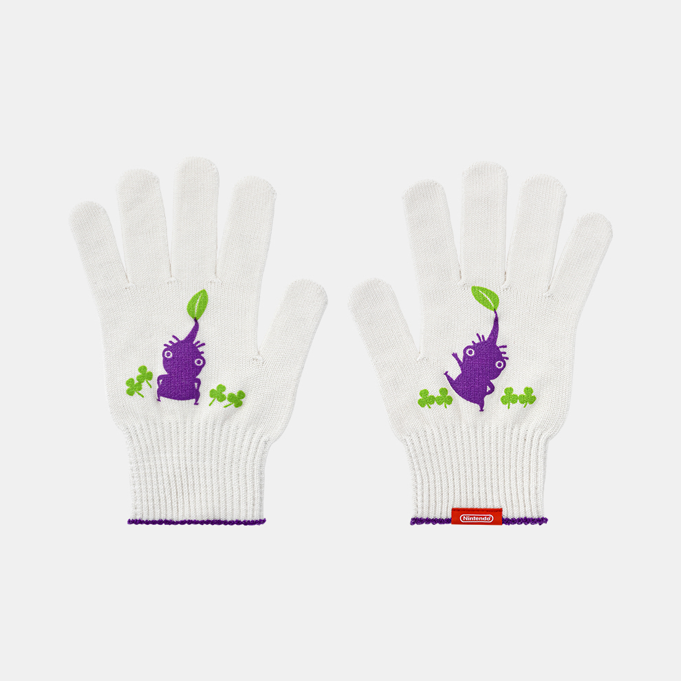 軍手 力持ちの紫ピクミン L PIKMIN【Nintendo TOKYO取り扱い商品】