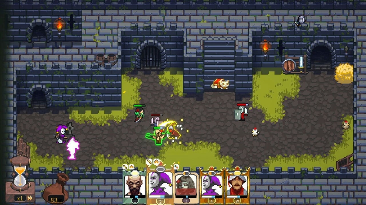 勇者の終盤：オートバトル