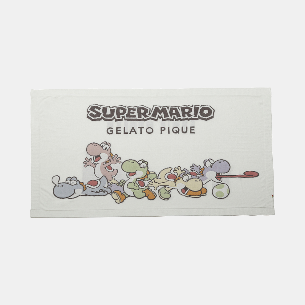 ヨッシージャガードブランケット【SUPER MARIO meets GELATO PIQUE