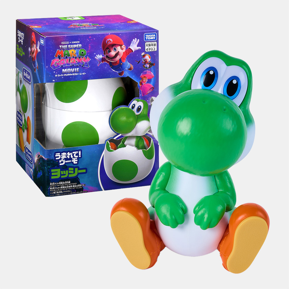 正規品　うまれて！ウーモ　ヨッシー　スーパーマリオギャラクシー　ムービー ザ・スーパーマリオギャラクシー・ムービー うまれて！ウーモ ヨッシー