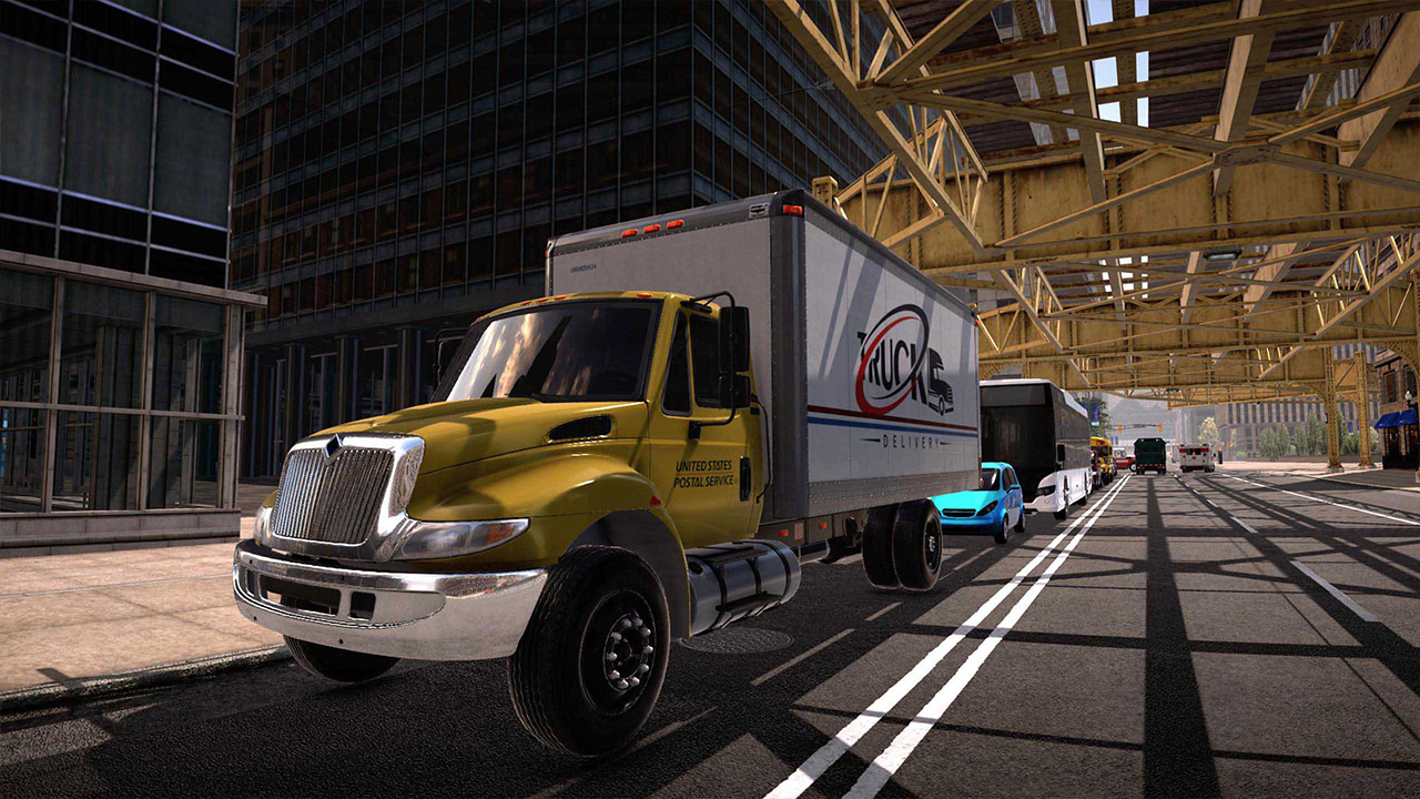 Truck Simulator 2025 City Work Delivery