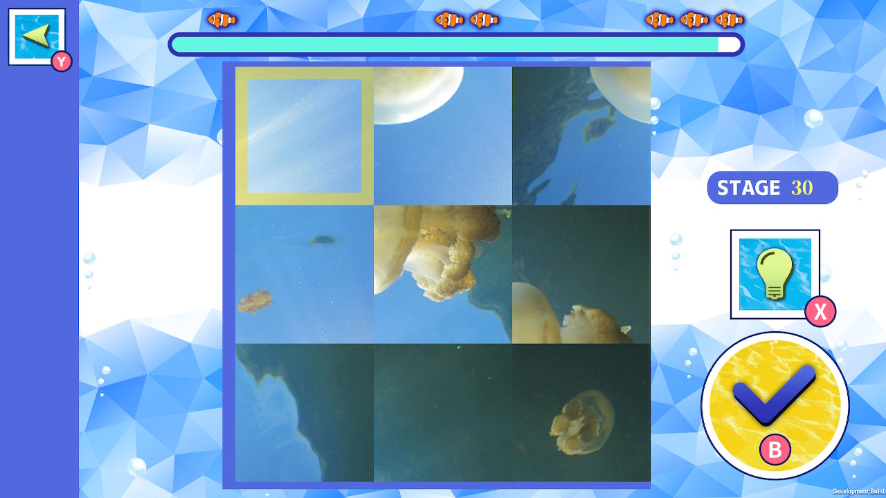 脳トレ!くらげパズルーゲームで癒される!ふわとろ海中回転パズルー