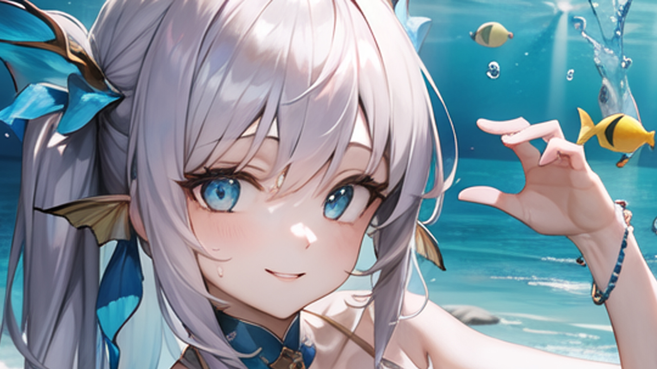 Kawaii Girls: Pretty Mermaid