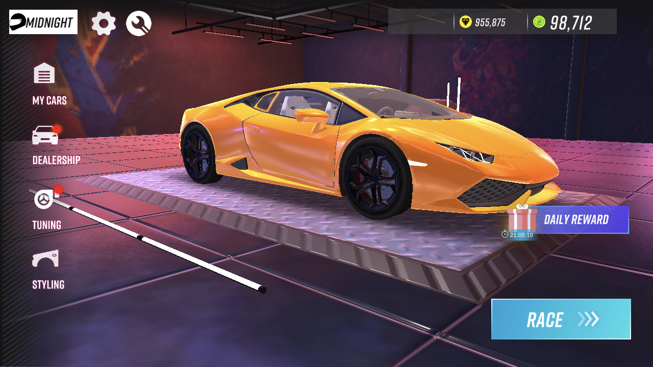 Street Drag Racing – Garage Expansion