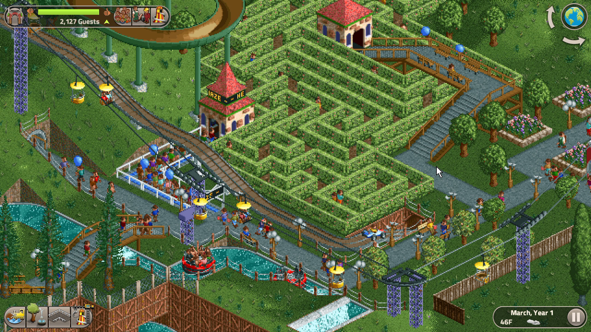RollerCoaster Tycoon® Classic™ Nintendo Switch 2 Edition
