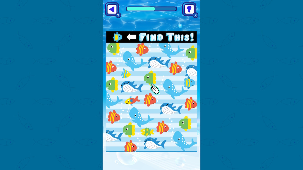 おさかなココカナ？ー絵さがしゲームで脳トレIQ脳活アハ活ちえあそびテストー