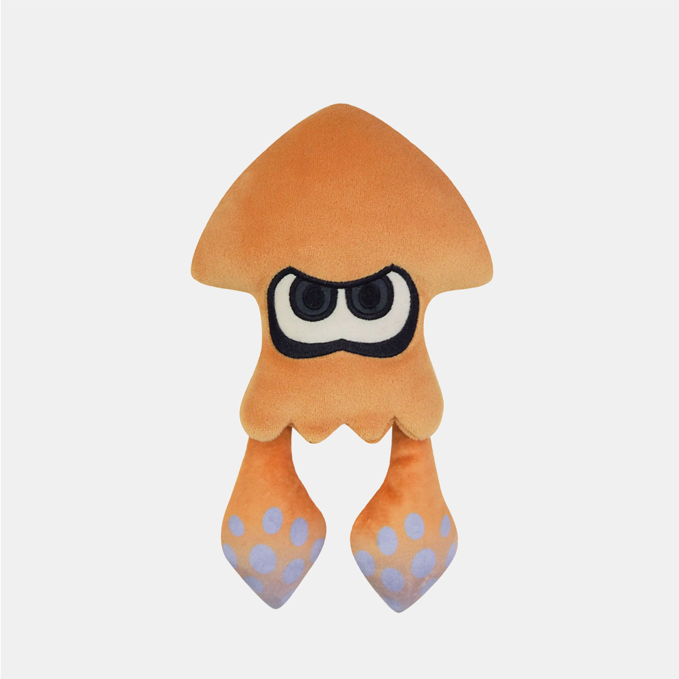 Splatoon3 ALL STAR COLLECTION ぬいぐるみ イカ オレンジ | My