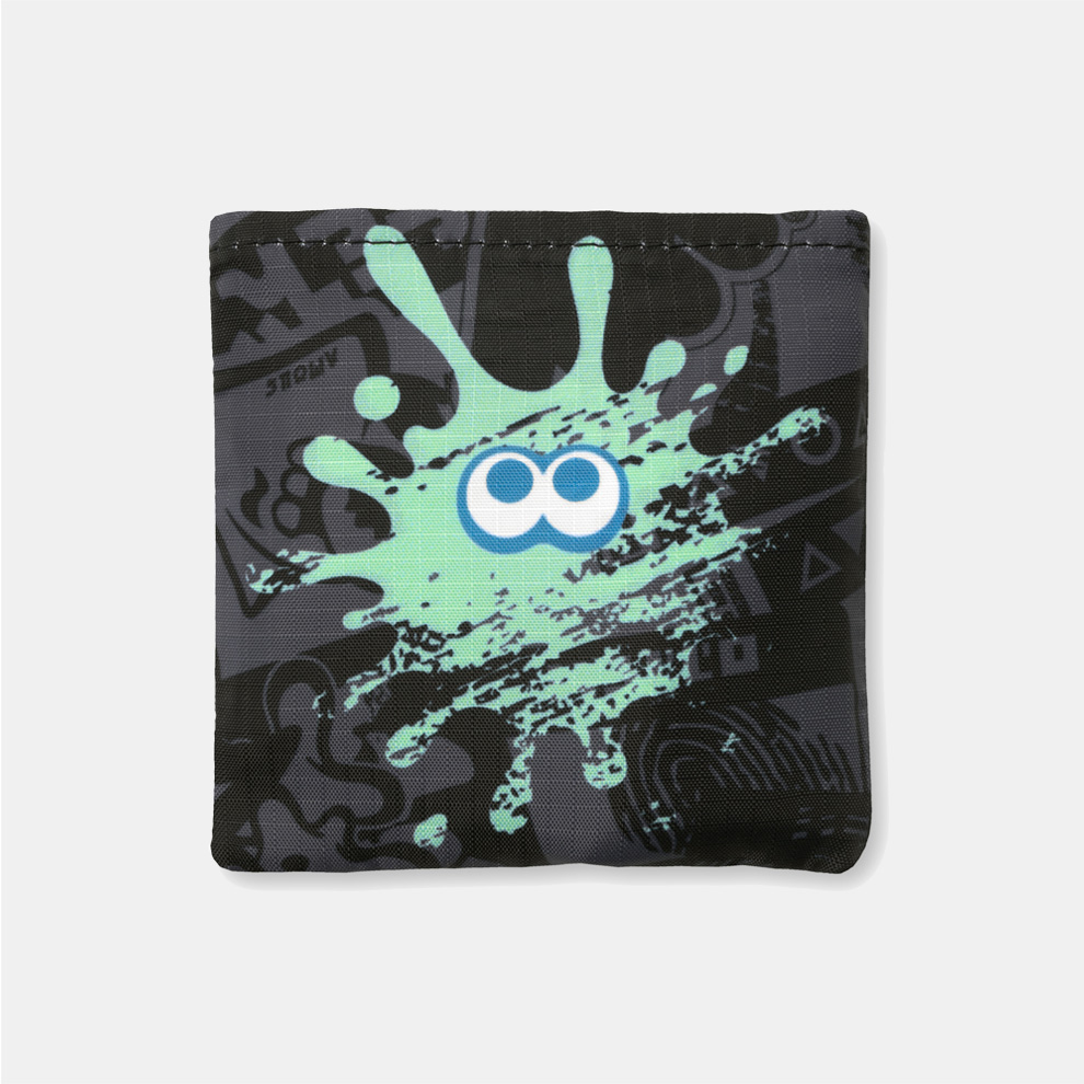 スプラトゥーン3 ラッピング×エコバッグ S（イカ［ライトブルー