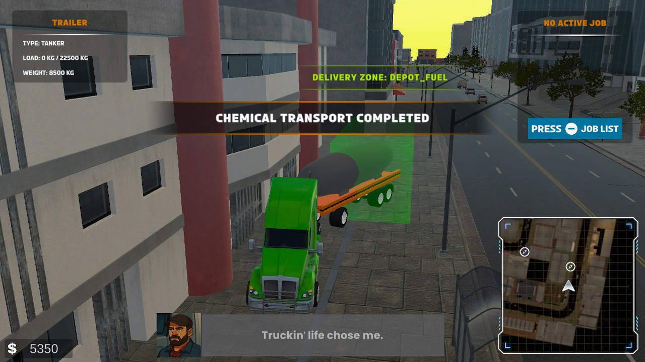 Truck Simulator: Delivery in City
