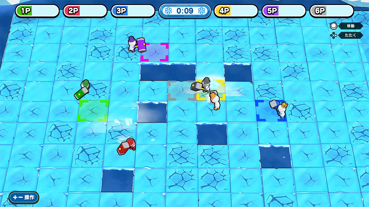 すべって！なげて！スノーパーティ