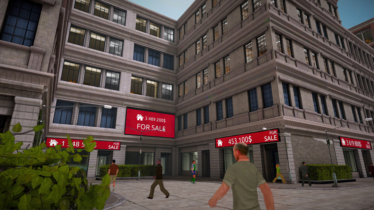 REAL ESTATE Simulator - FROM BUM TO MILLIONAIRE: Street Survival