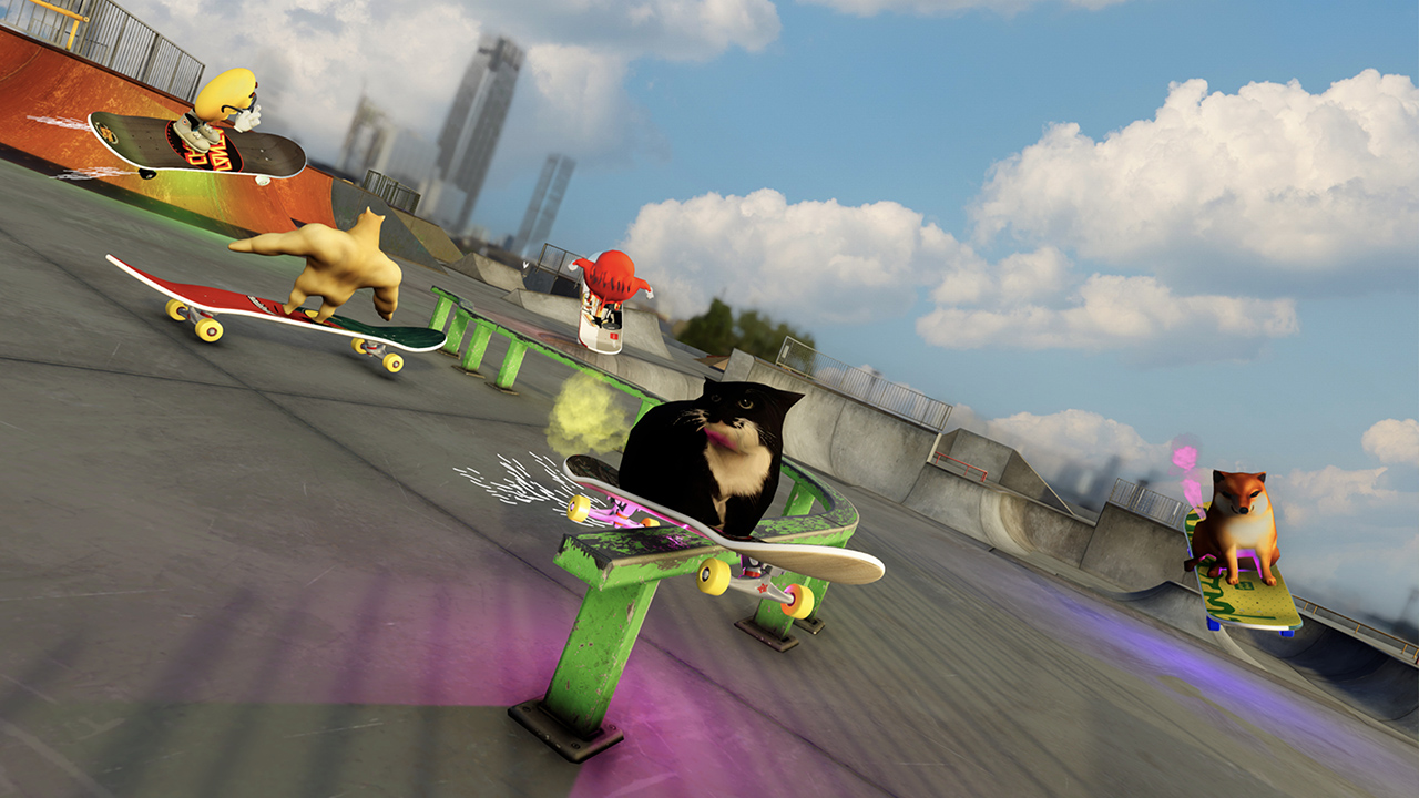 Skateboard Drifting with Maxwell Cat: The Game Simulator – New Skater