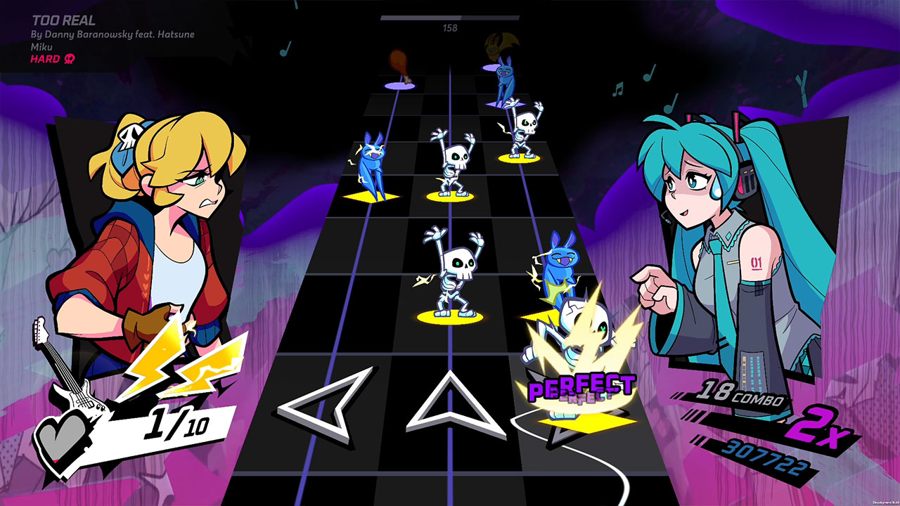 Rift of the NecroDancer:初音ミク―「Too Real」