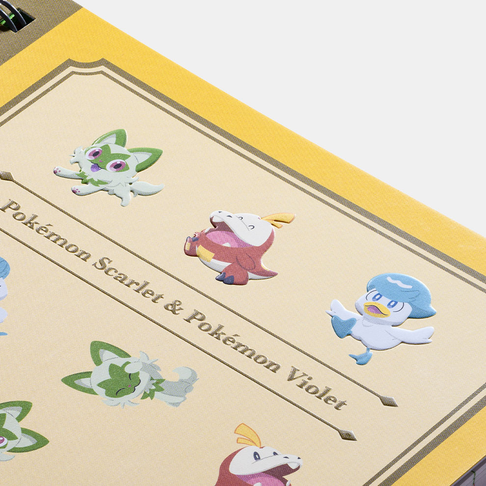 ポケモンスカーレット&バイオレット非売品ノート ポケットモンスター スカーレット・バイオレット B6リングノート