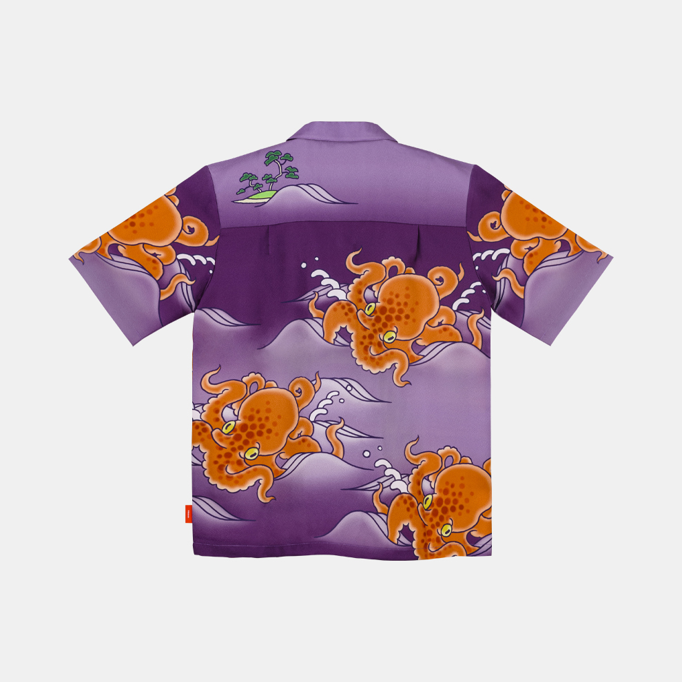 チリメンタコアロハL Splatoon【Nintendo TOKYO取り扱い商品】