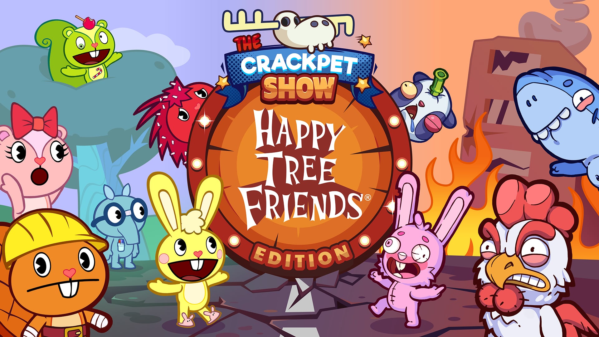 Happy Tree Friends ハッピーツリーフレンズ コンプリートセット クレイジーペットショー：ハッピー・ツリー・フレンズ・エディション