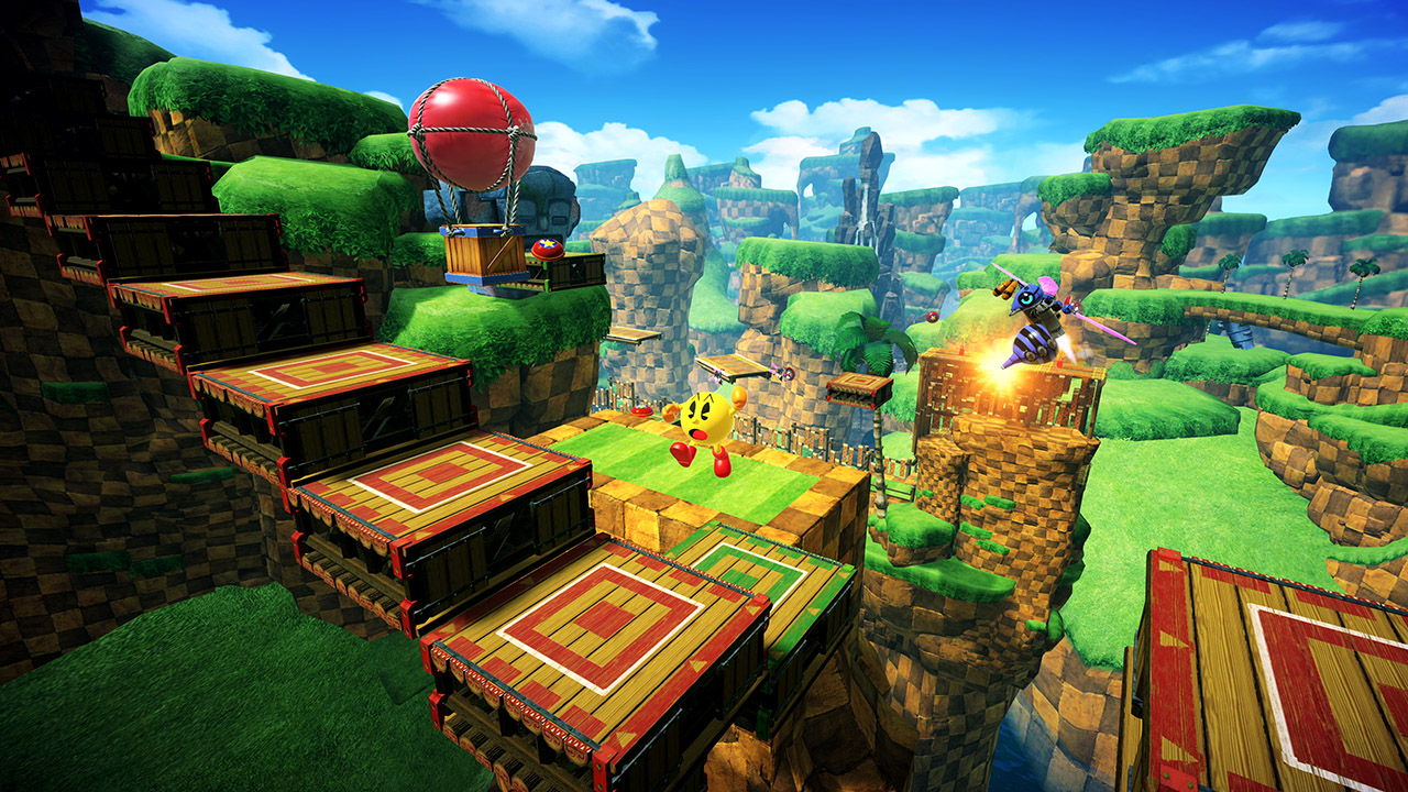 ソニック・ザ・ヘッジホッグ コラボレーションセット:パックマンワールド2 リ・パック