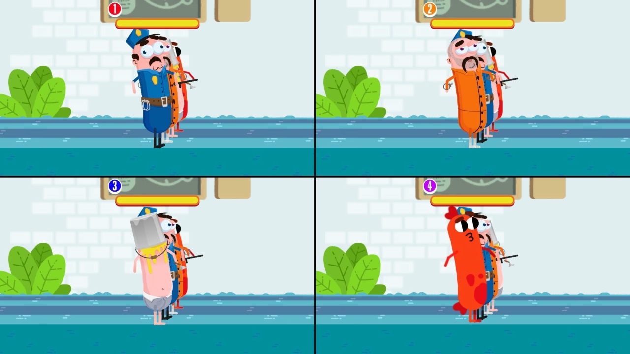 走れ、ソーセージ、走れ！: 警官、犯罪 と 狂気