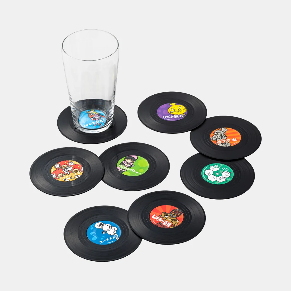 任天堂 レコード型コースターコレクション リズム天国 【BOX商品】 単品】レコード型コースターコレクション リズム天国【Nintendo TOKYO
