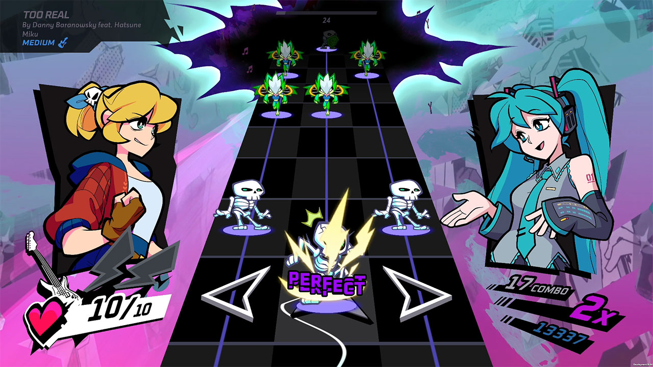 Rift of the NecroDancer:初音ミク―「Too Real」