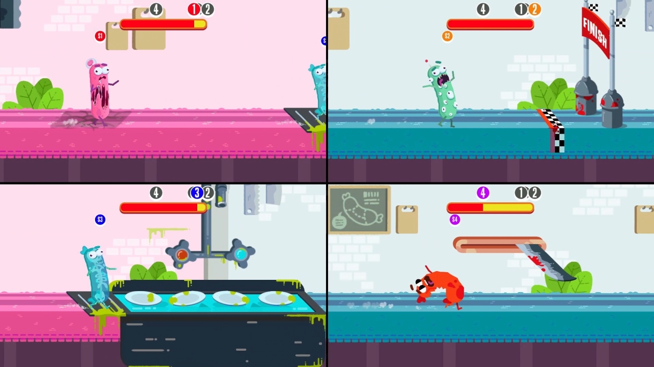 走れ、ソーセージ、走れ！: 目、脳 と 骨