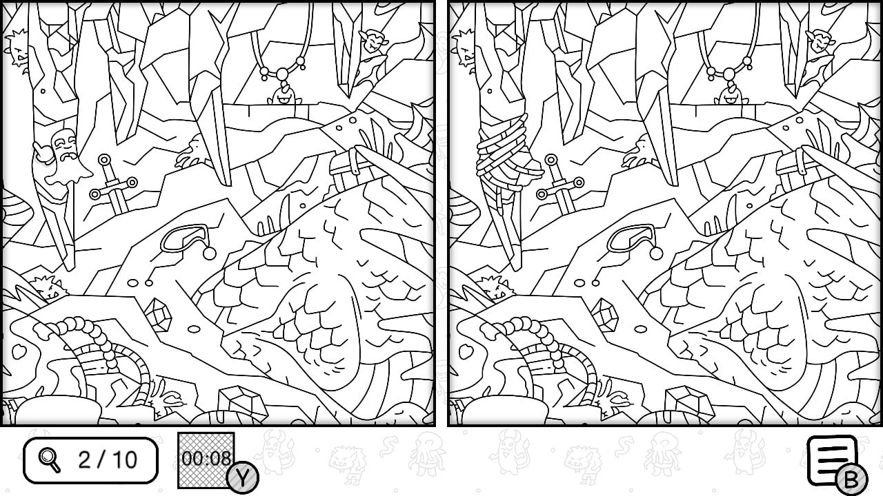 間違い探しの達人：モンスターセレクション (There's No Differences: Monsters)