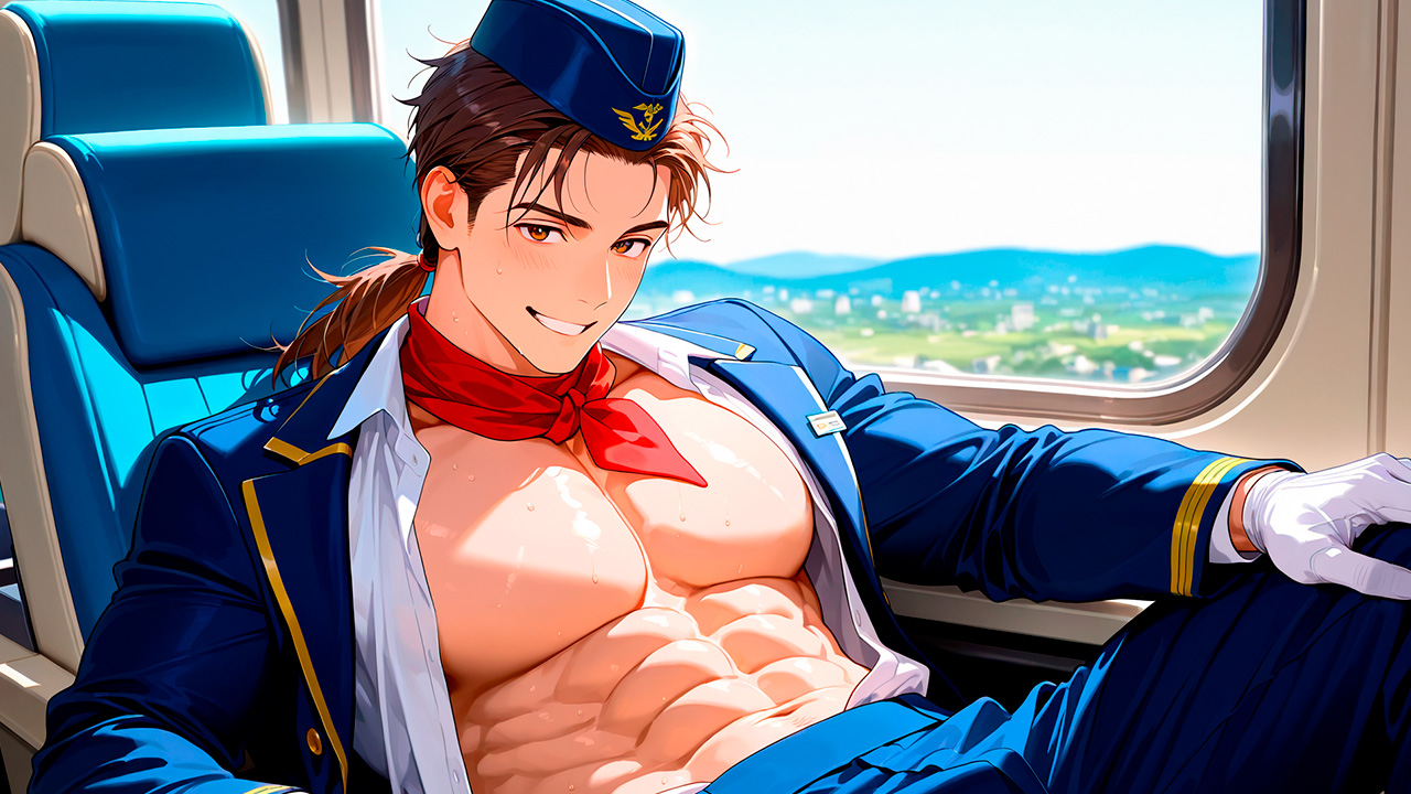 スカイラブイケメン:客室乗務員乙女ゲーム (Sky Love Boys: Flight Attendant Crush)