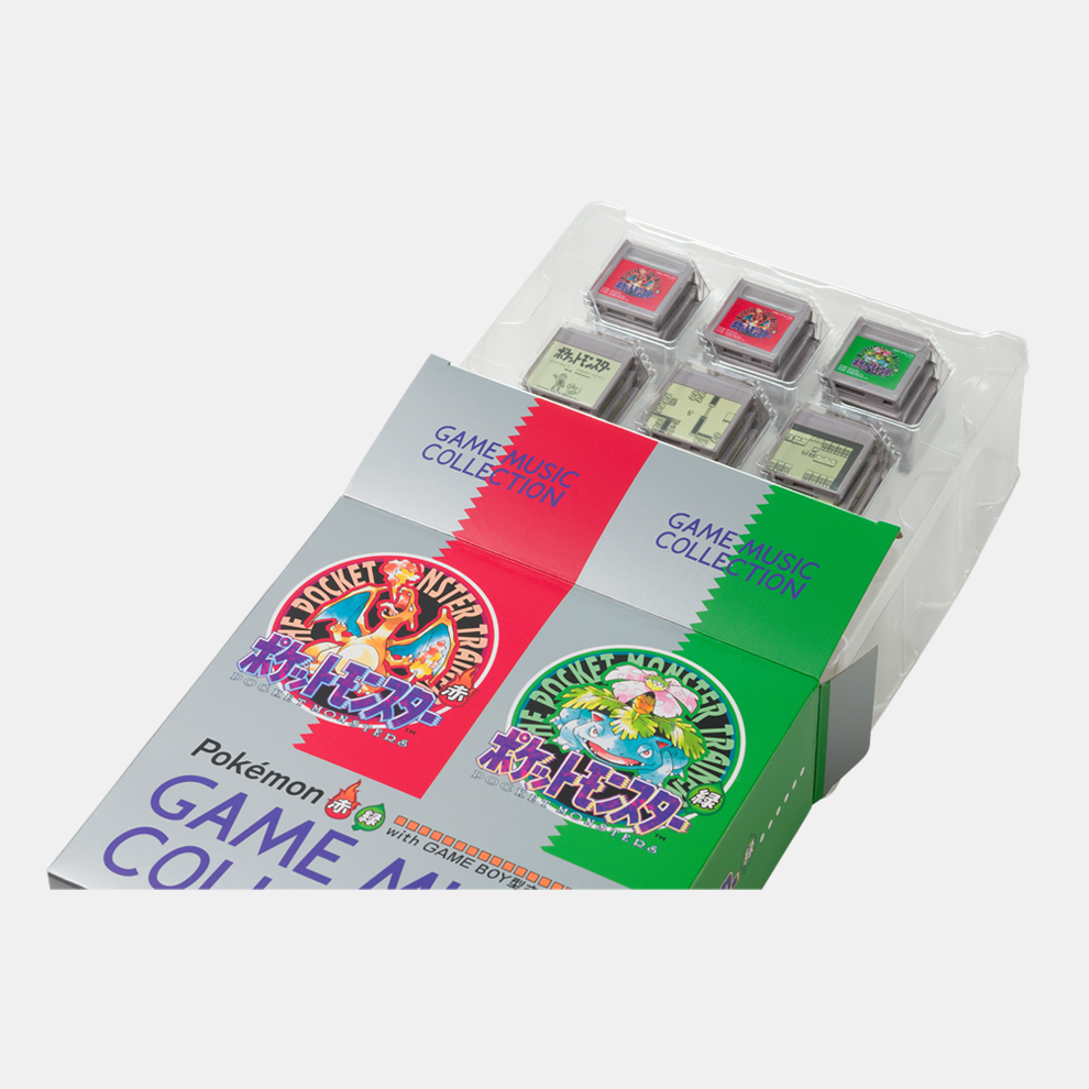 抽選販売申し込み】ポケモン赤・緑 GAME MUSIC COLLECTION with GAME