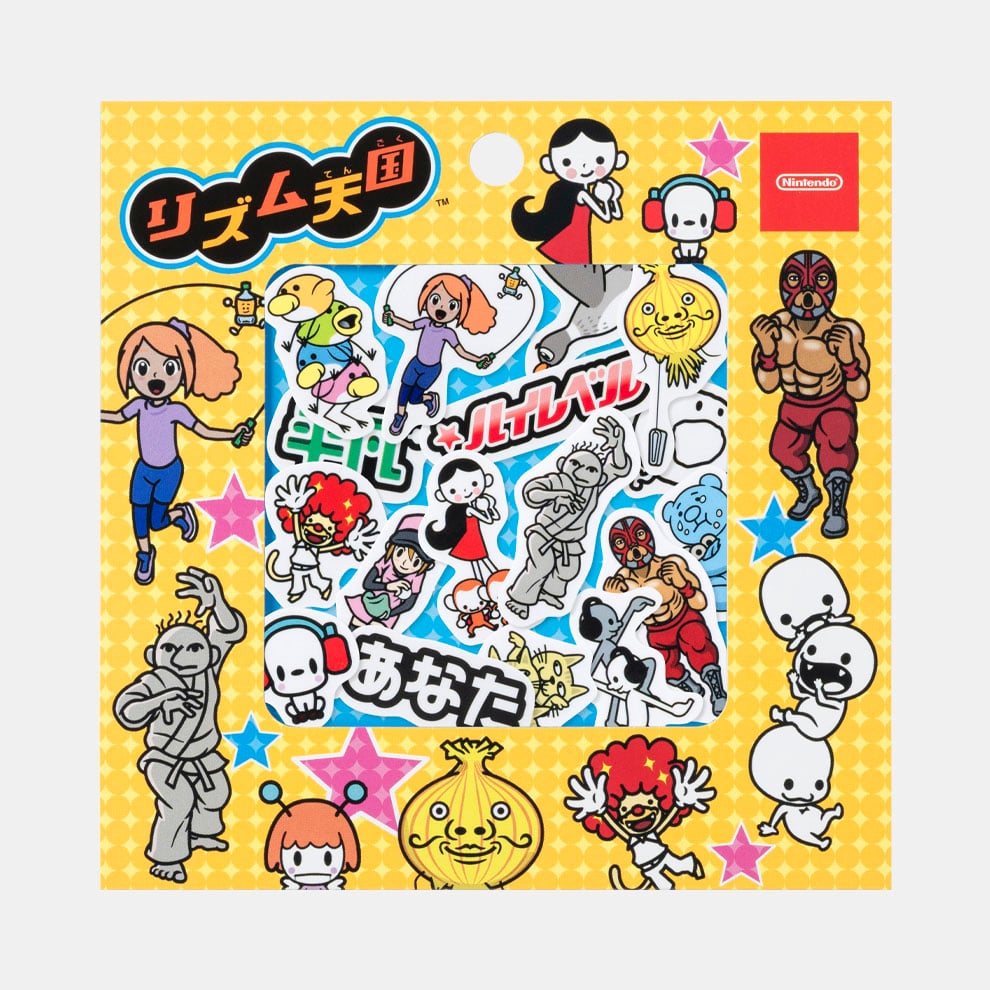 フレークシール リズム天国【Nintendo TOKYO取り扱い商品】 | Nintendo