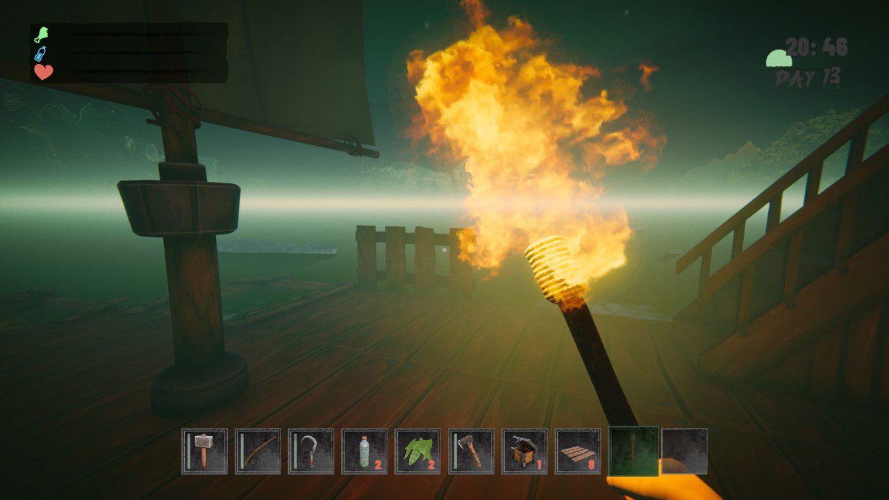 Survival Float Simulator - Crocodile Waters Craft, Raft, Build: Legendary Arms