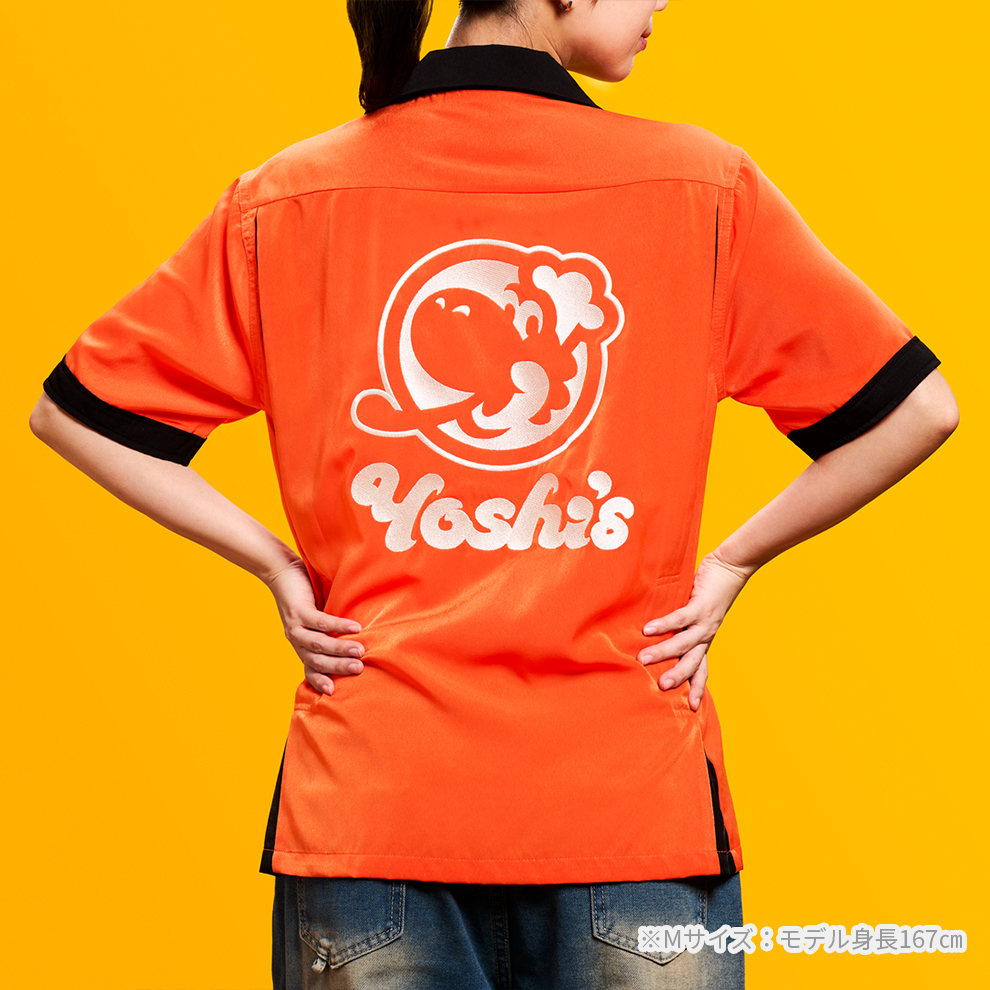 ボウリングシャツ Yoshi's マリオカート ワールド【Nintendo TOKYO