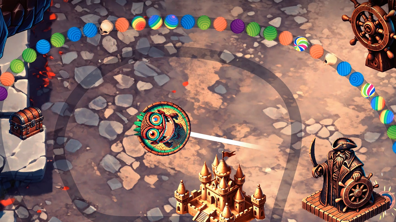 ザンバーワールドザーロストマーブルアイランド