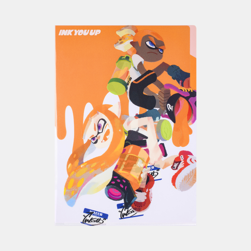 クリアファイル A INK YOU UP【Nintendo TOKYO取り扱い商品
