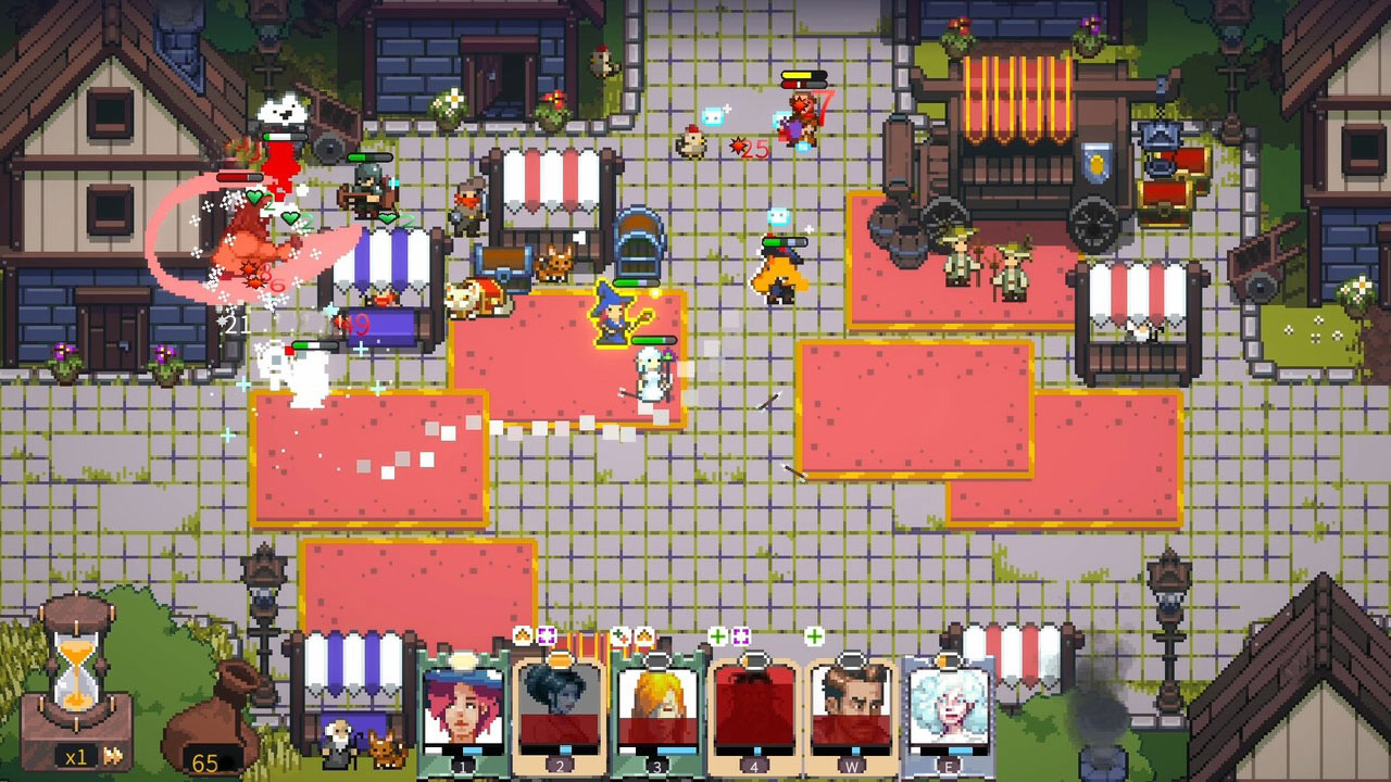 勇者の終盤：オートバトル