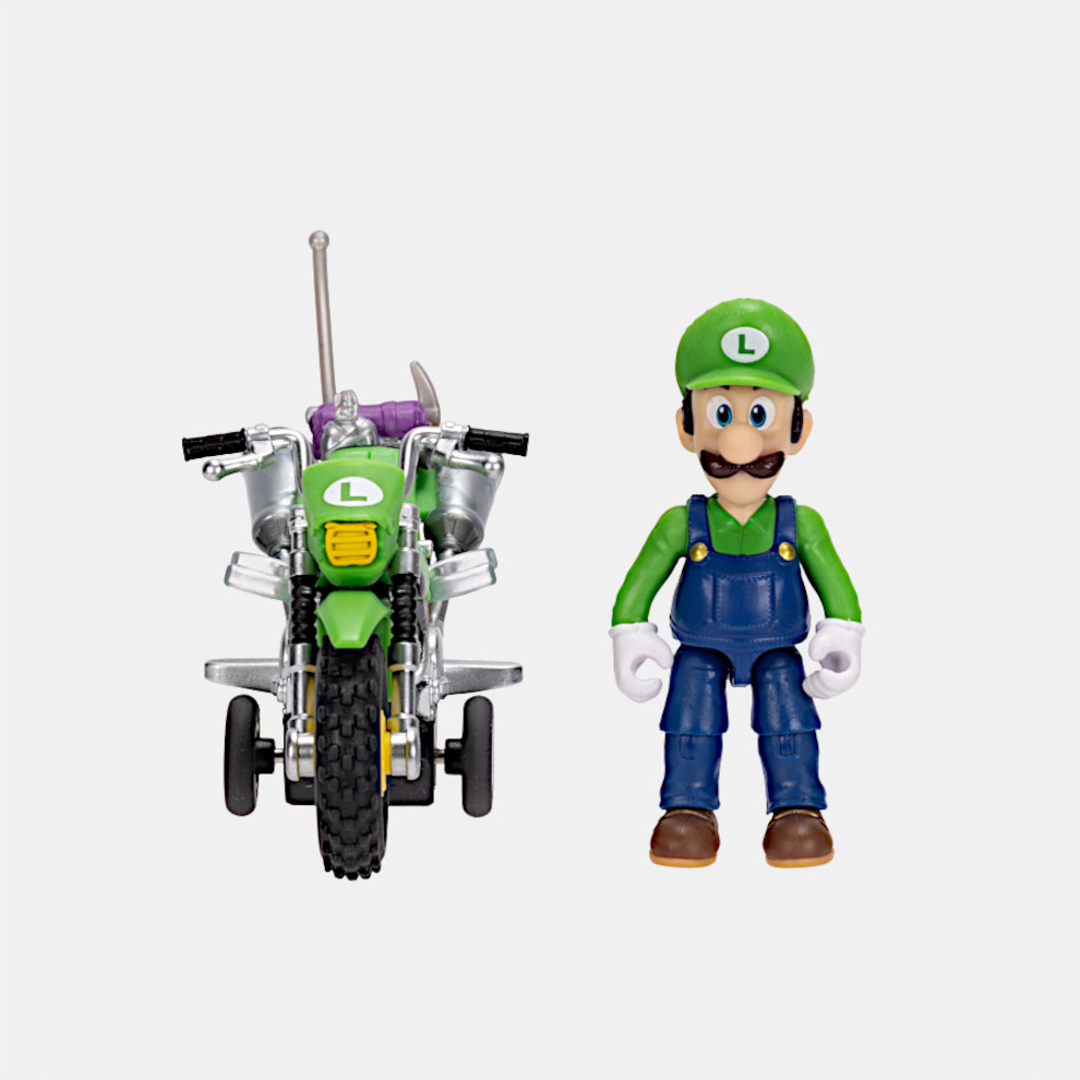 The Super Mario Movie プルバックカー マリオ ルイージ TSM2-22 プルバックカート ルイージ | Nintendo Store