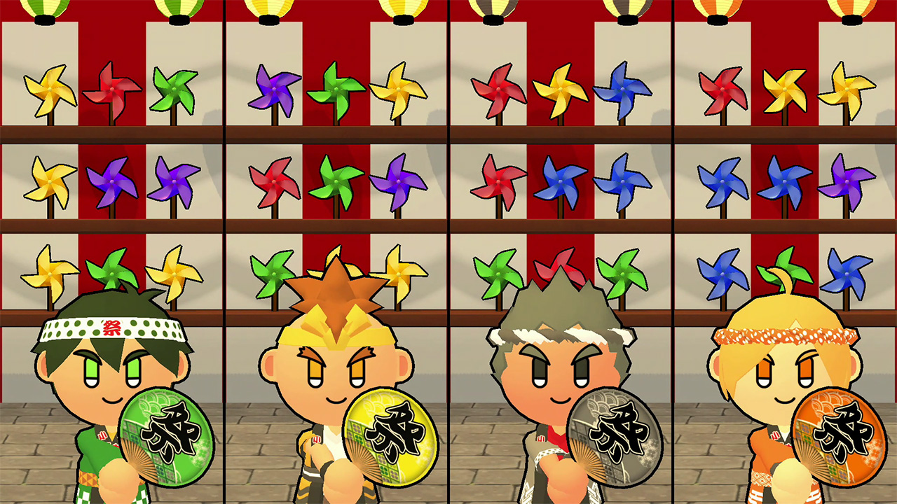 もっとお祭りパック（提灯ならべ・うちわ勝負）