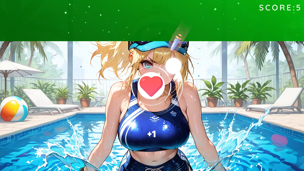 プールサイド美少女キス：パッションフルーツホテル恋愛ゲーム (Poolside Girls Kiss)