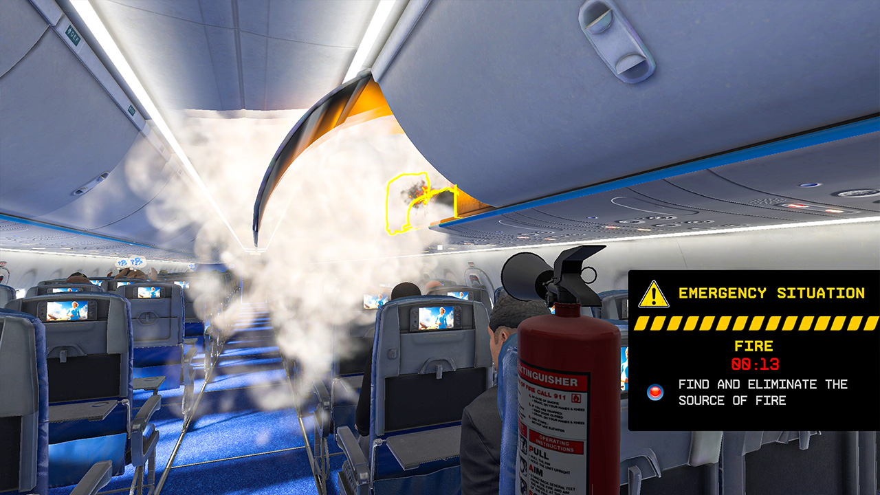 Flight Attendant Simulator: Onboard Tasks - Final Call