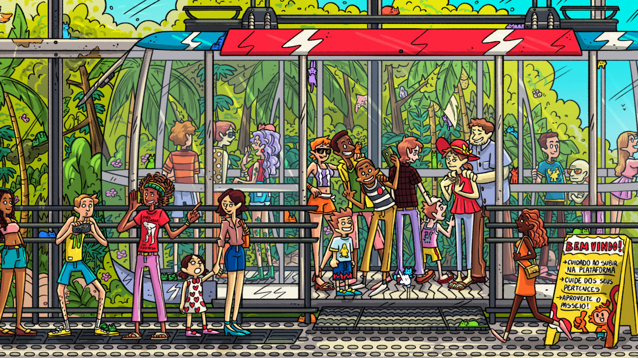 Hidden Cats in Rio de Janeiro