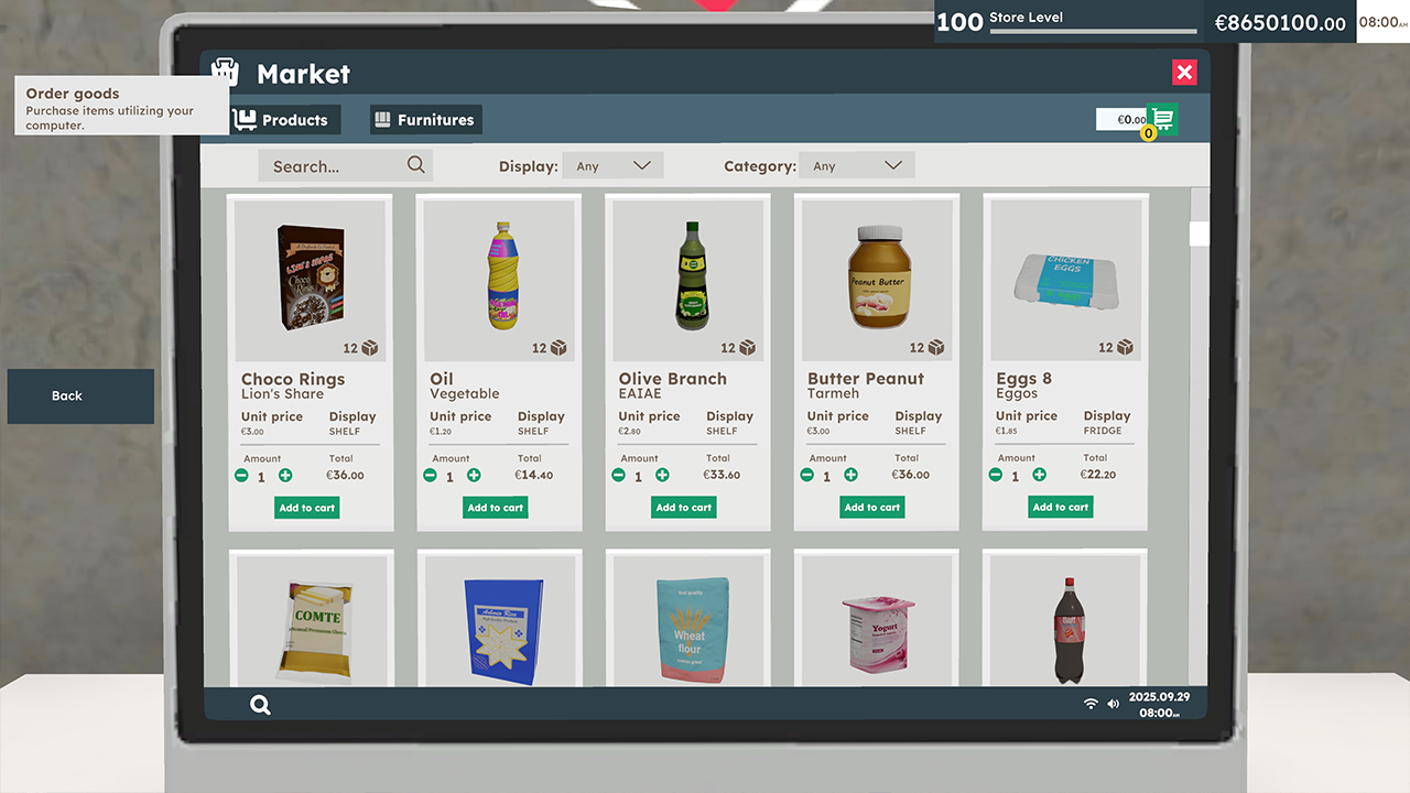 SUPERMARKET SIMULATOR 25