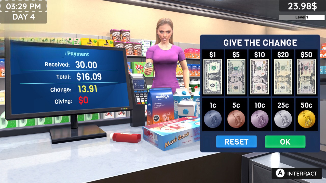 Supermarket Simulator Store