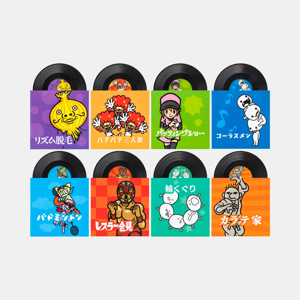 単品】レコード型コースターコレクション リズム天国【Nintendo TOKYO
