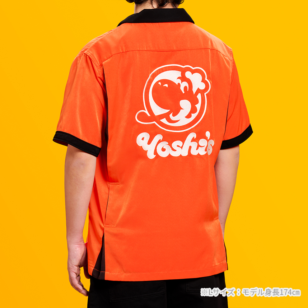 ボウリングシャツ Yoshi's マリオカート ワールド【Nintendo TOKYO