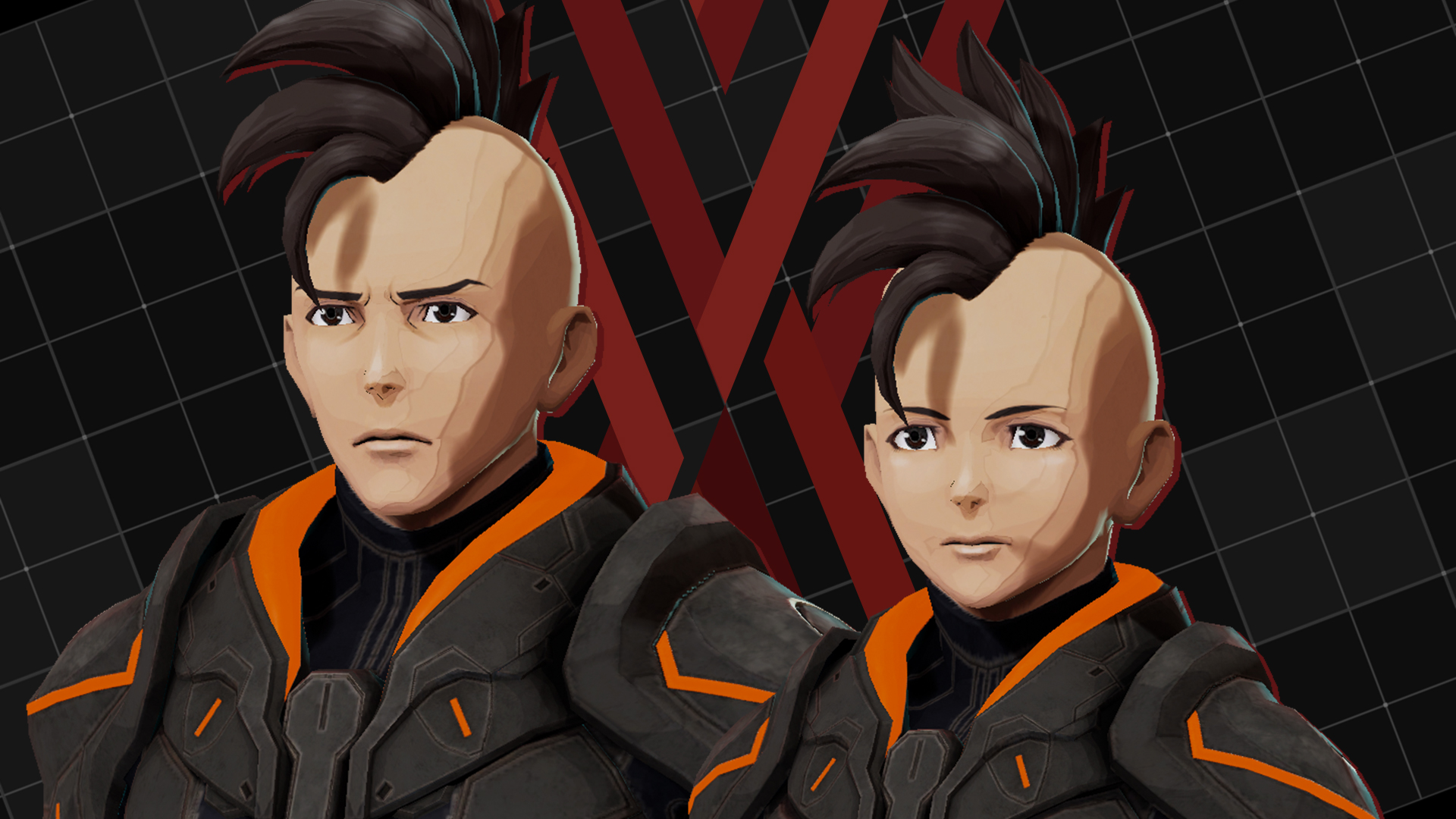 アウター用エディットパーツ『ラージモヒカン』