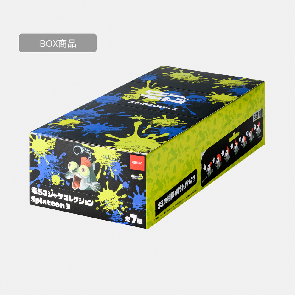 Splatoon 3 走るコジャケコレクション 全7種　未開封 BOX商品】走るコジャケコレクション Splatoon 3【Nintendo TOKYO