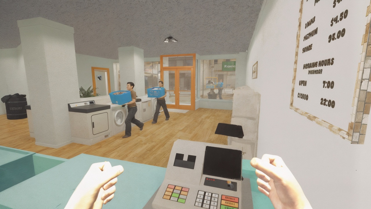 Laundry Boss Simulator