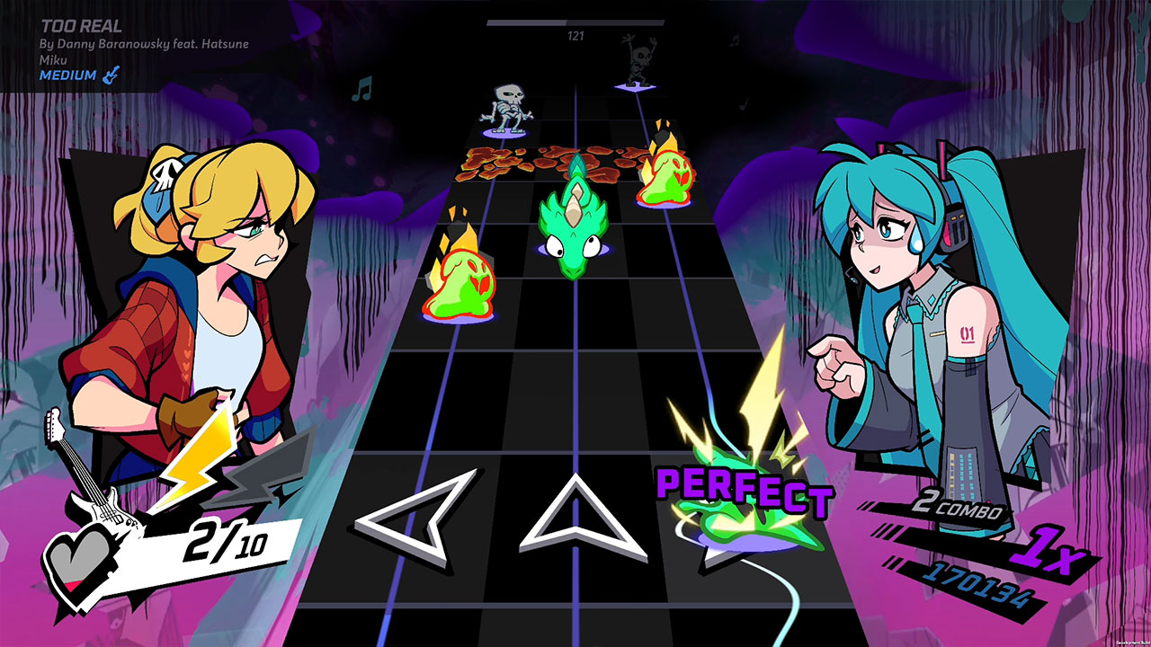 Rift of the NecroDancer:初音ミク―「Too Real」