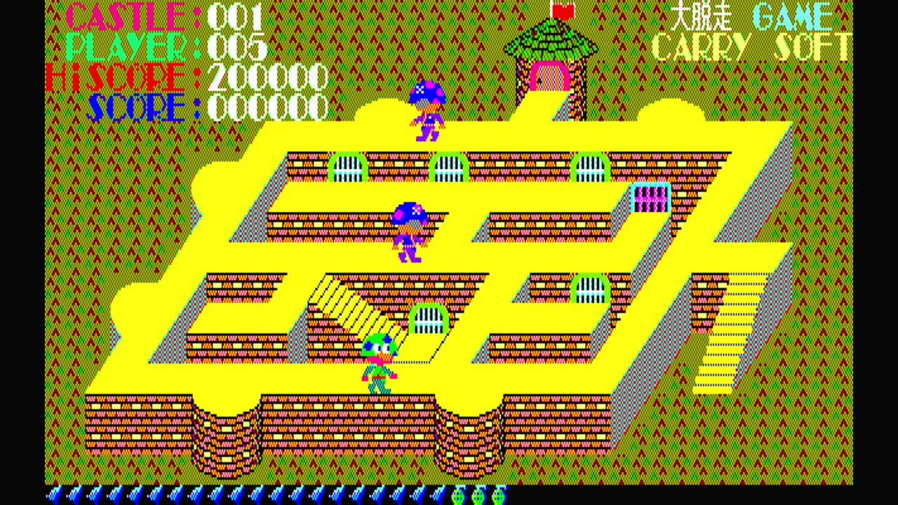 EGGコンソール 大脱走 PC-8801