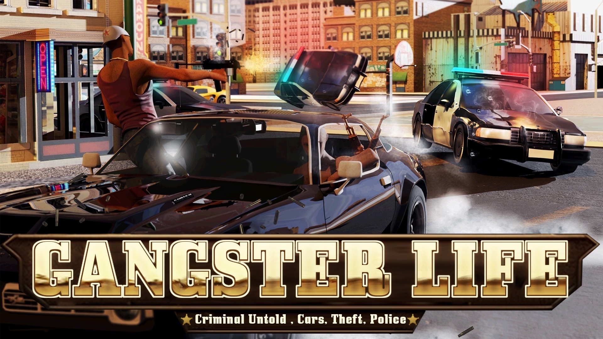 Gangster Life: Criminal Untold, Cars, Theft, Police | My Nintendo